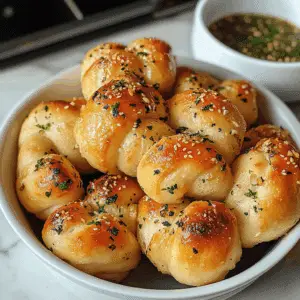 Quick Air Fryer Garlic Knots Recipe