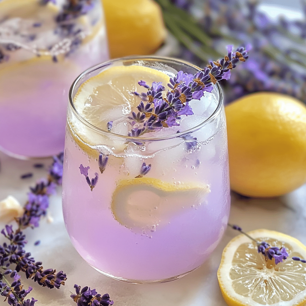 Refreshing Lavender Coconut Lemonade Recipe