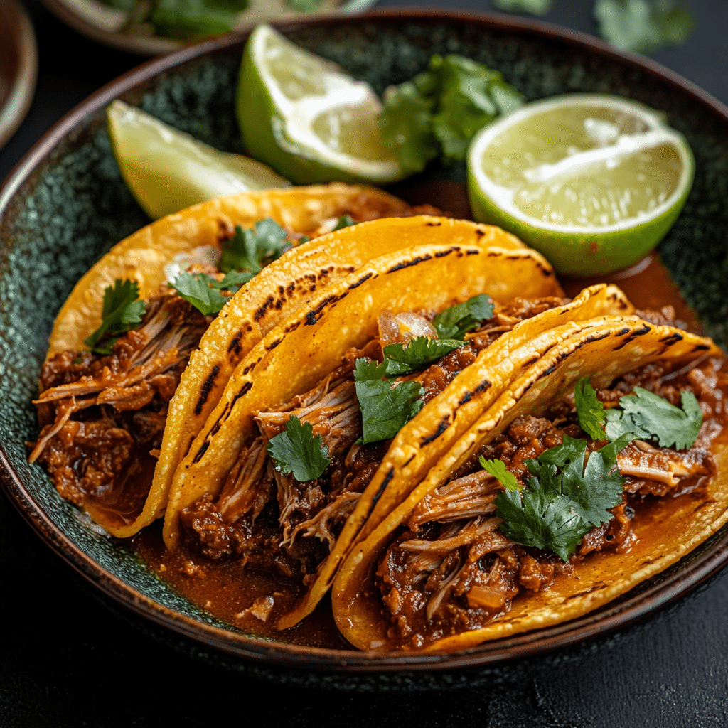 Slow Cooker Birria Tacos