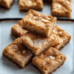 Snickerdoodle Blondies