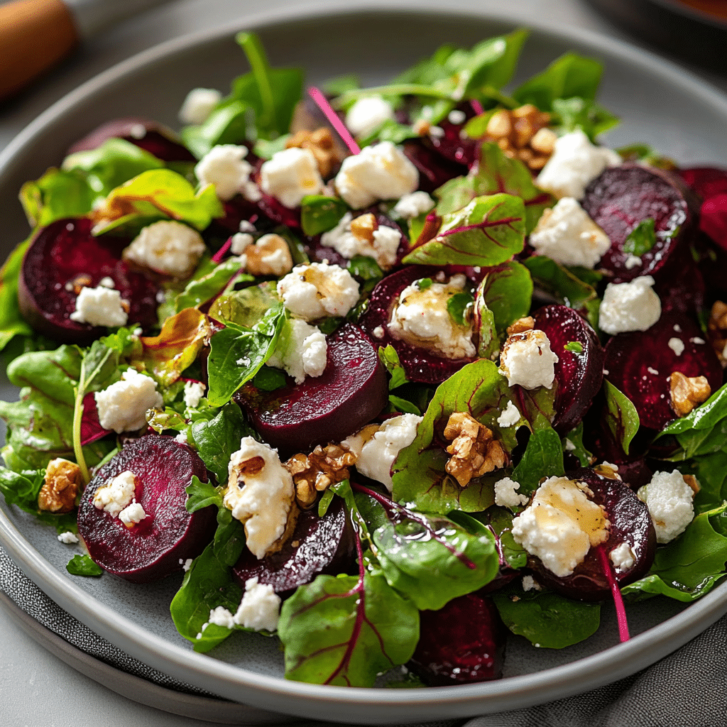Beet Salad with Goat Cheese