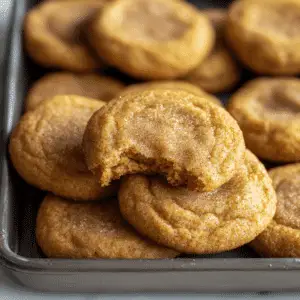 Brown Butter Pumpkin Snickerdoodles
