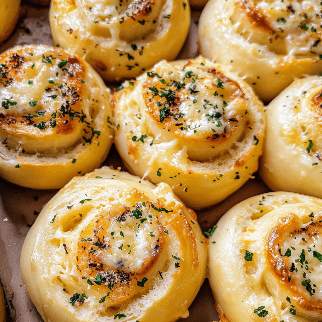 Buttery Cheese Garlic Rolls