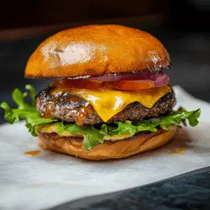 Cheddar Ranch Beef Burgers