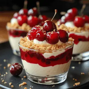 Cherry Cheesecake Trifle