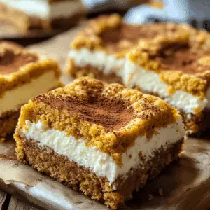 Cottage Cheese Pumpkin Spice Cake Bars