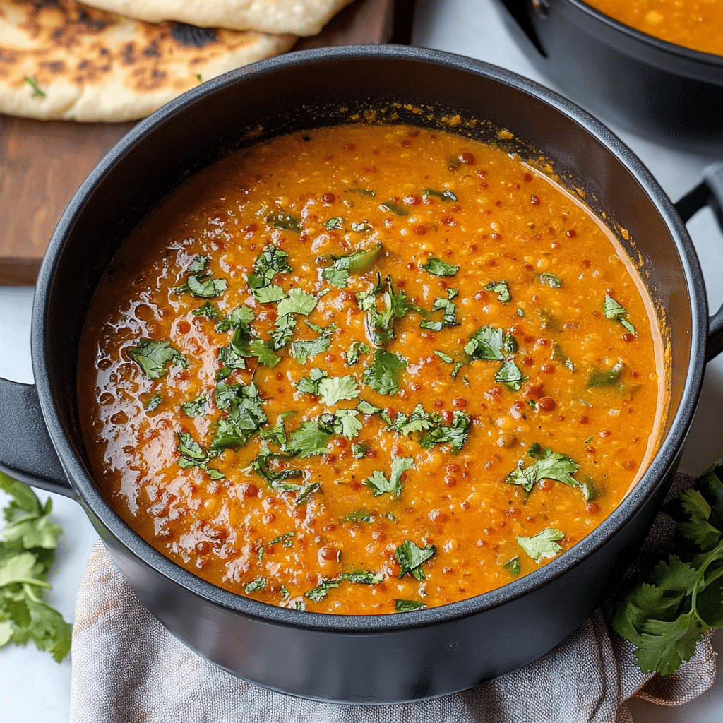Curry Red Lentil Soup