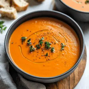 Easy Creamy Vegan Tomato Soup