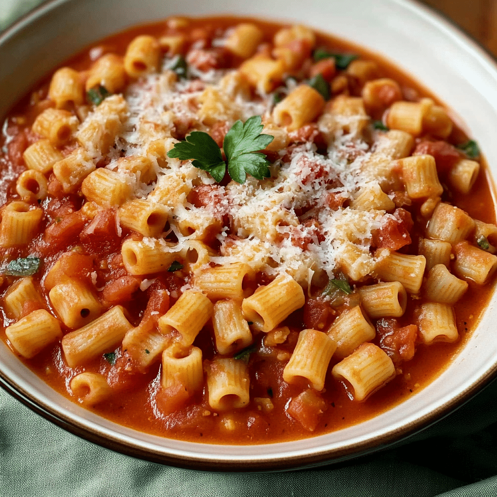 Easy Pasta Fagioli