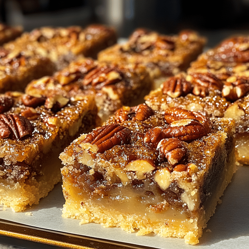 Easy Pecan Pie Bars