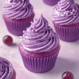Grape Soda Cupcakes