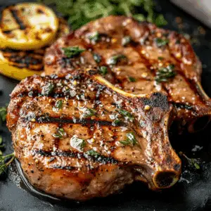 Grilled Pork Loin Chops