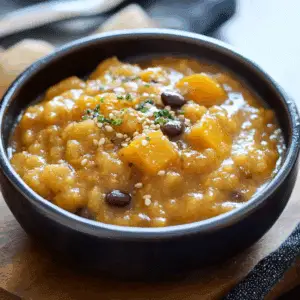 Hobak Beombeok (Korean Squash, Sweet Potato, and Bean Porridge)