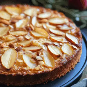 Pear and Almond Cake