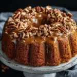 Pecan-Crusted Sweet Potato Pound Cake