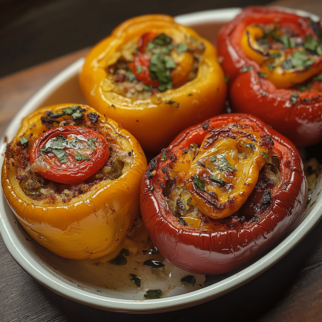 Peperoni Ripieni (Stuffed Peppers)