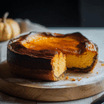 Pumpkin Basque Cheesecake