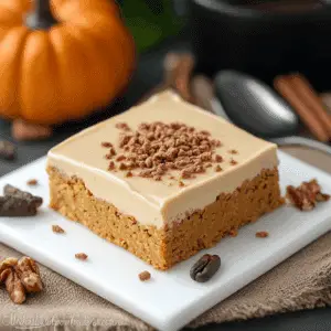 Pumpkin Spice Latte Bars