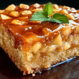 Super Moist Caramel Apple Cake