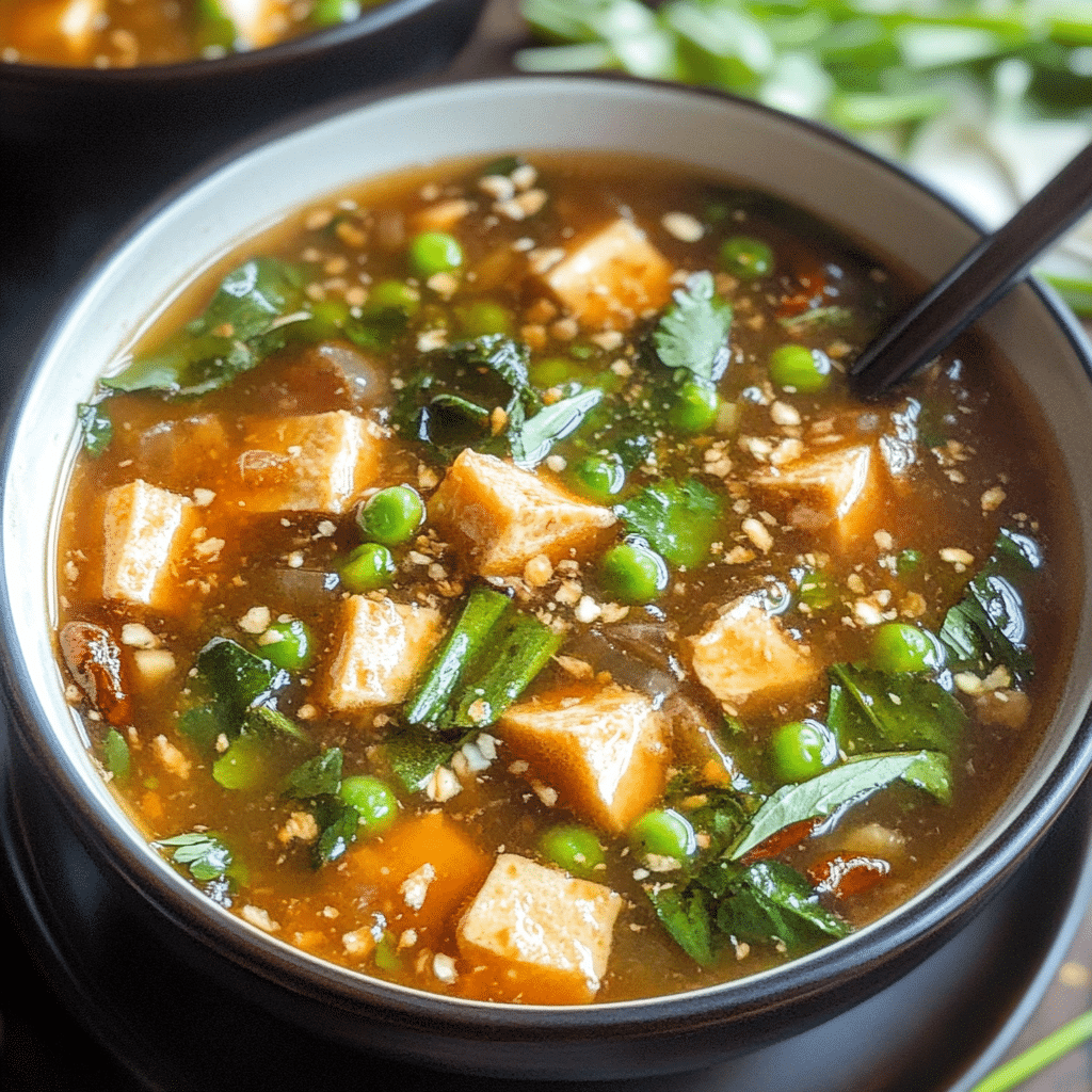 Vegan Hot and Sour Soup