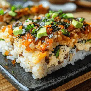 Vegan Sushi Bake