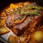 Apple Cider Braised Pork Shoulder