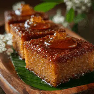 Biko (Filipino Sticky Rice Cake)