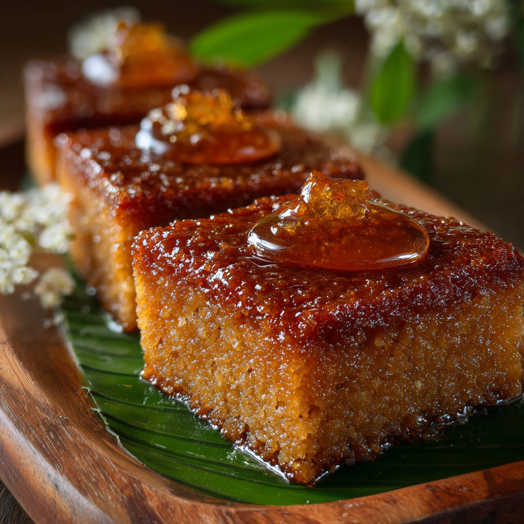 Biko (Filipino Sticky Rice Cake)