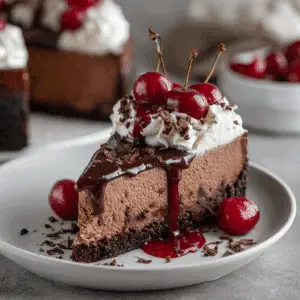 Black Forest Cheesecake