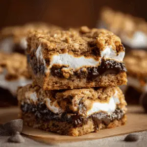 Oatmeal Cookie S’mores Bars