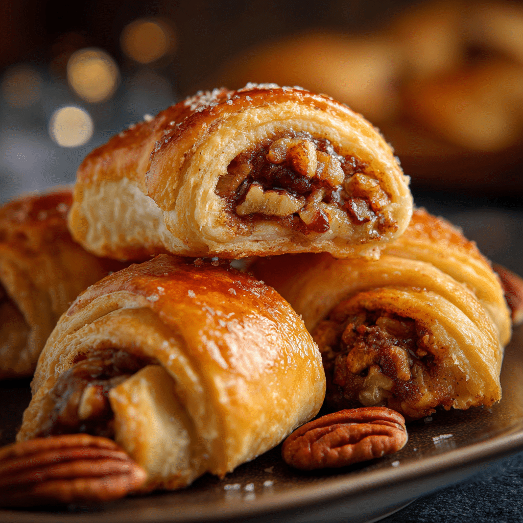 Pecan Pie Crescent Rolls