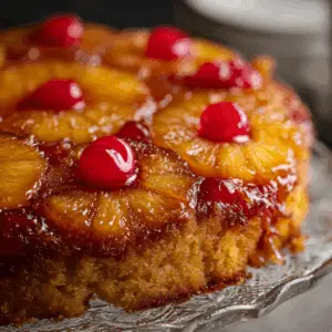 Pineapple Upside Down Cake