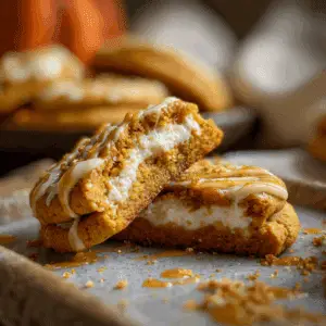 Pumpkin Cheesecake Cookies