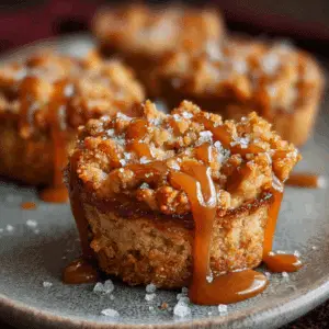 Salted Caramel Apple Cups