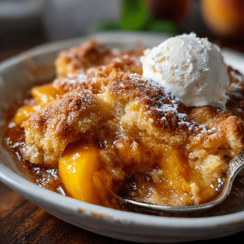 Southern Peach Cobbler