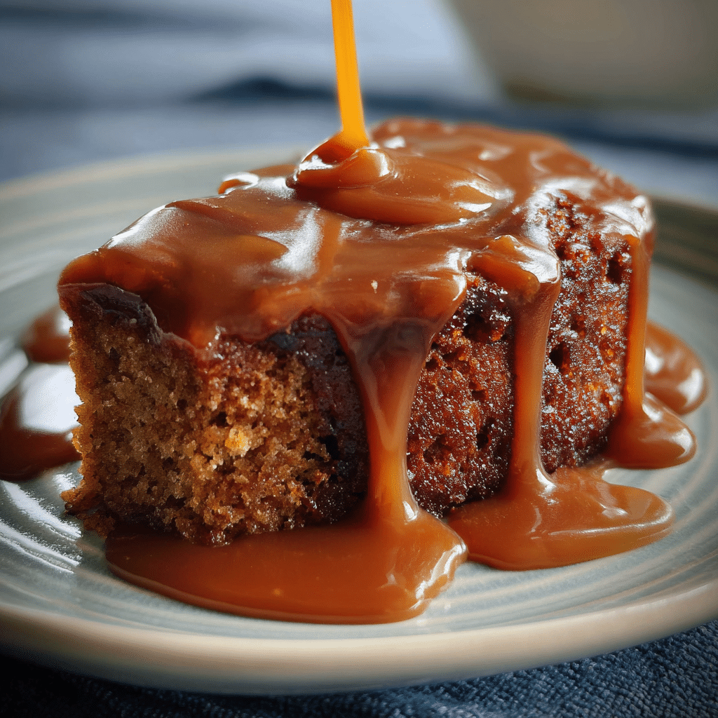 Sticky Date Cake with Caramel Sauce