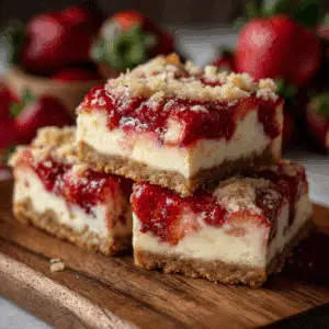 Strawberry Cheesecake Bars