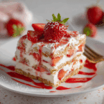 Strawberry Cream Cheese Icebox Cake