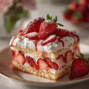 Strawberry Heaven On Earth Cake