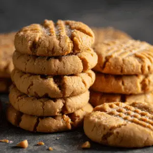 Cake Mix Peanut Butter Cookies