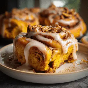 Pumpkin Cinnamon Rolls