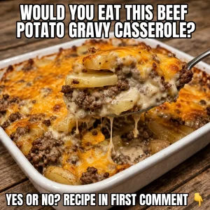 beef and potato casserole