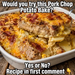pork chop potato bake recipe