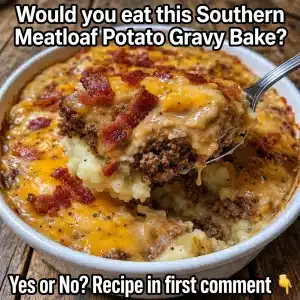 southern meatloaf potato bake