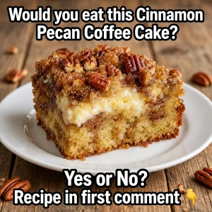 cinnamon pecan coffee cake recipe