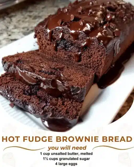 hot fudge brownie bread recipe