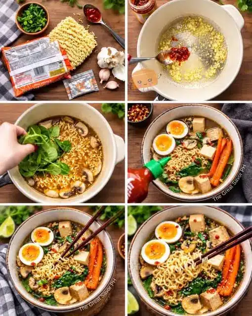 upgraded instant ramen