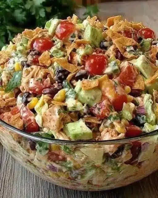 Tex Mex Chopped Chicken Salad
