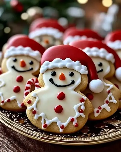 Christmas Caroler Cookies