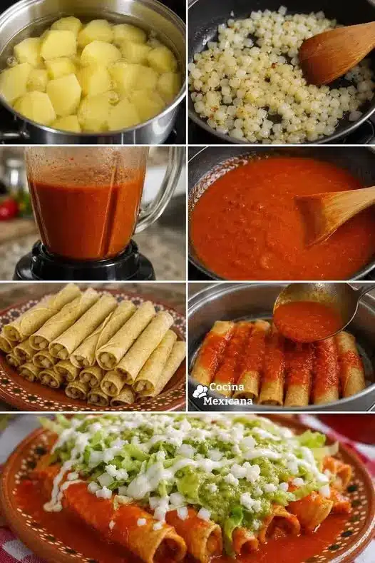 steamed potato tacos recipe